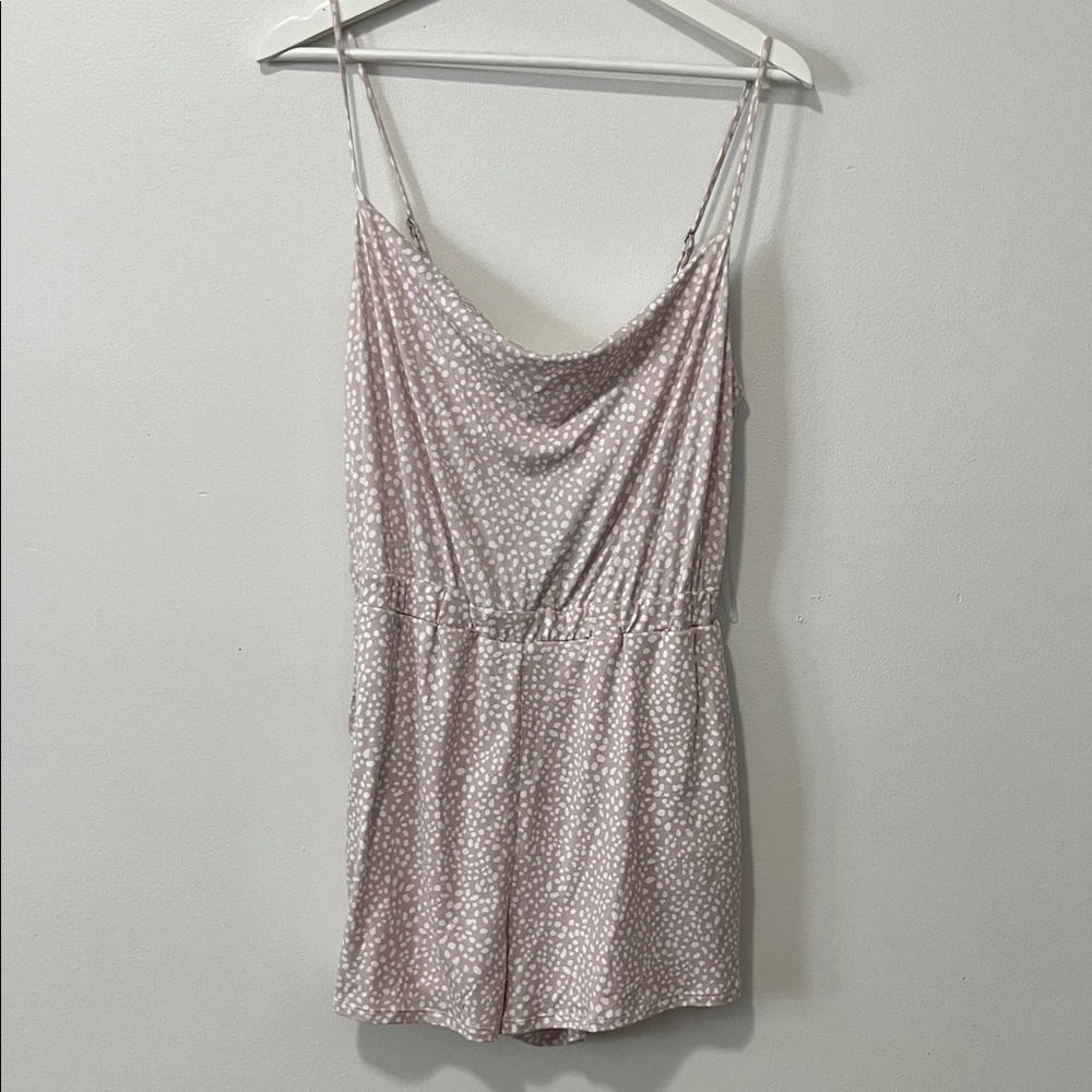 Le Lis Pink and White Patterned Dress